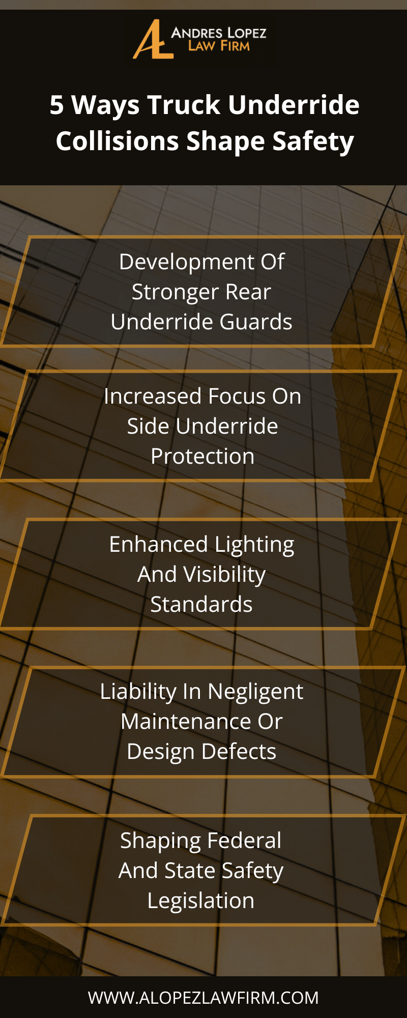 5 Ways Truck Underride Collisions Shape Safety Infographic